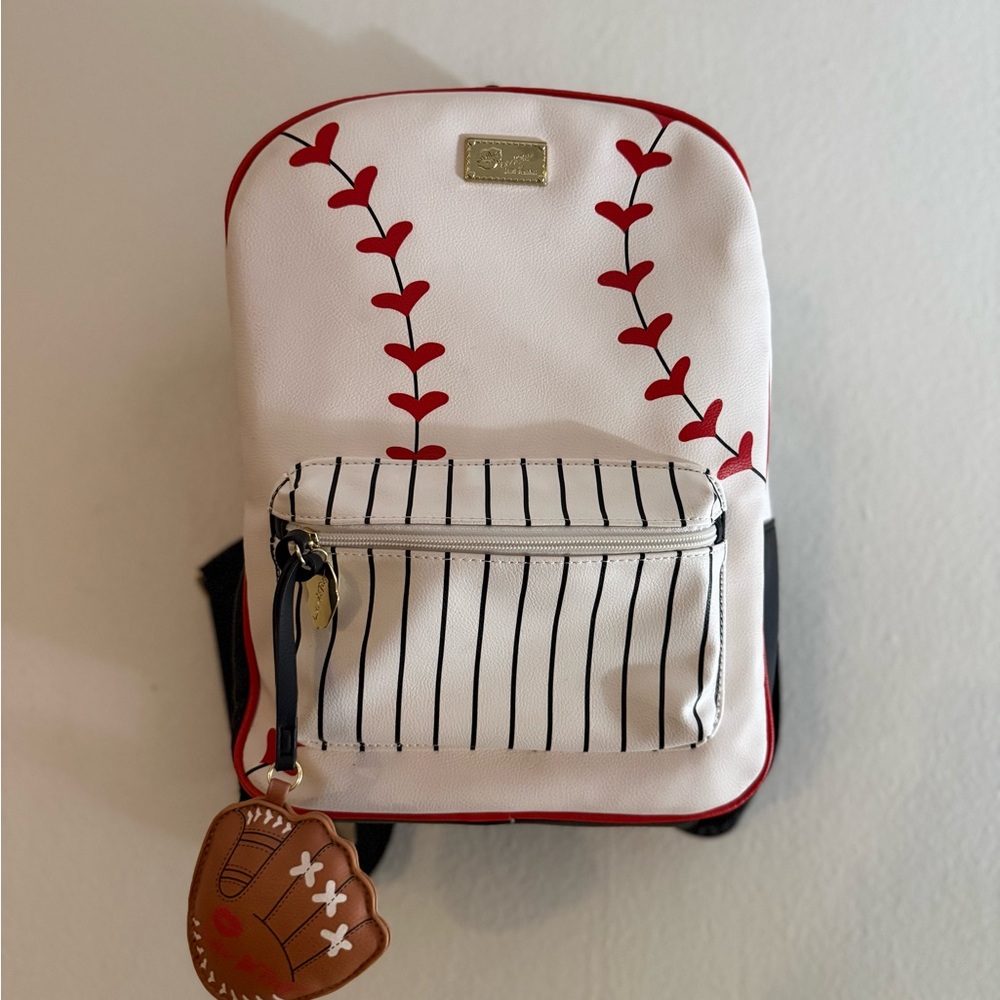 Betsey Johnson Baseball Backpack